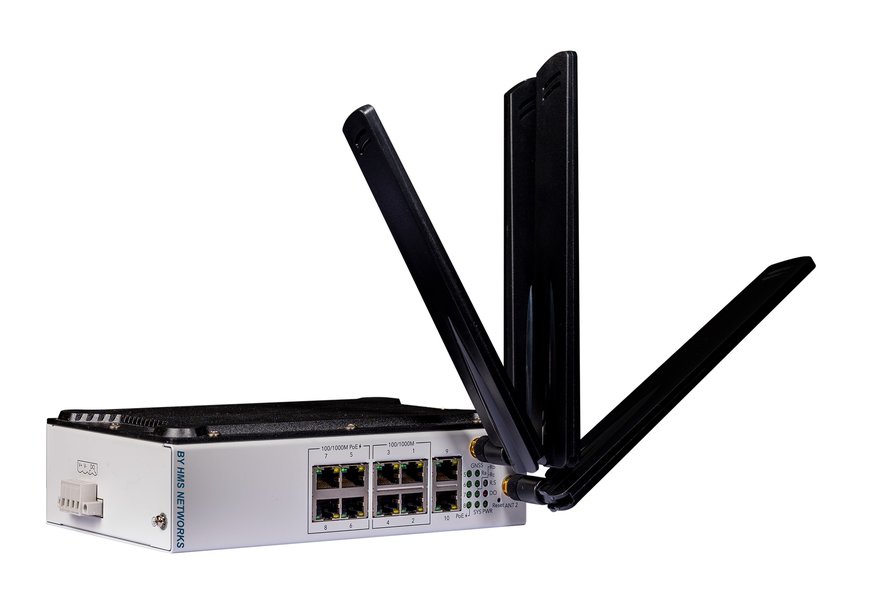 HMS Networks wprowadza na rynek pierwszy na świecie przemysłowy router 5G wraz z zestawem startowym